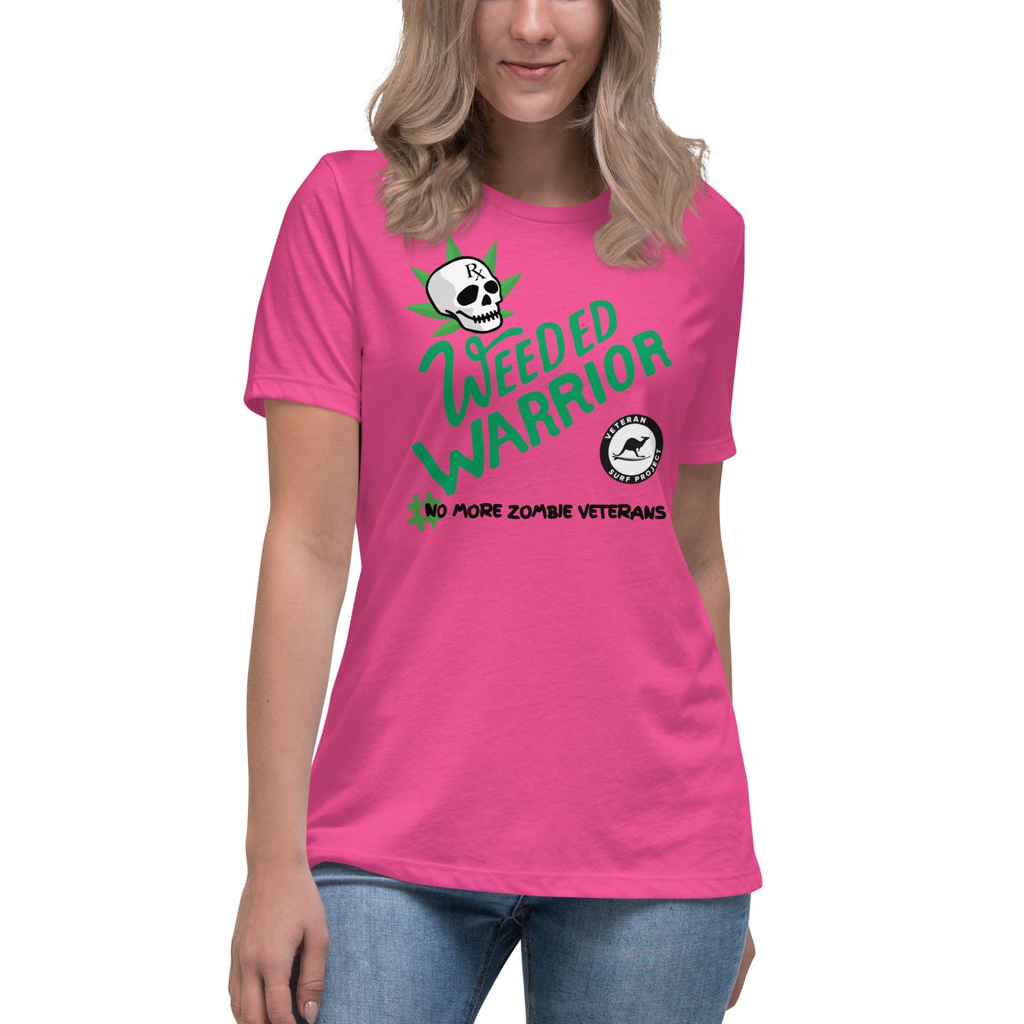Women's Relaxed Weeded Warrior T-Shirt
