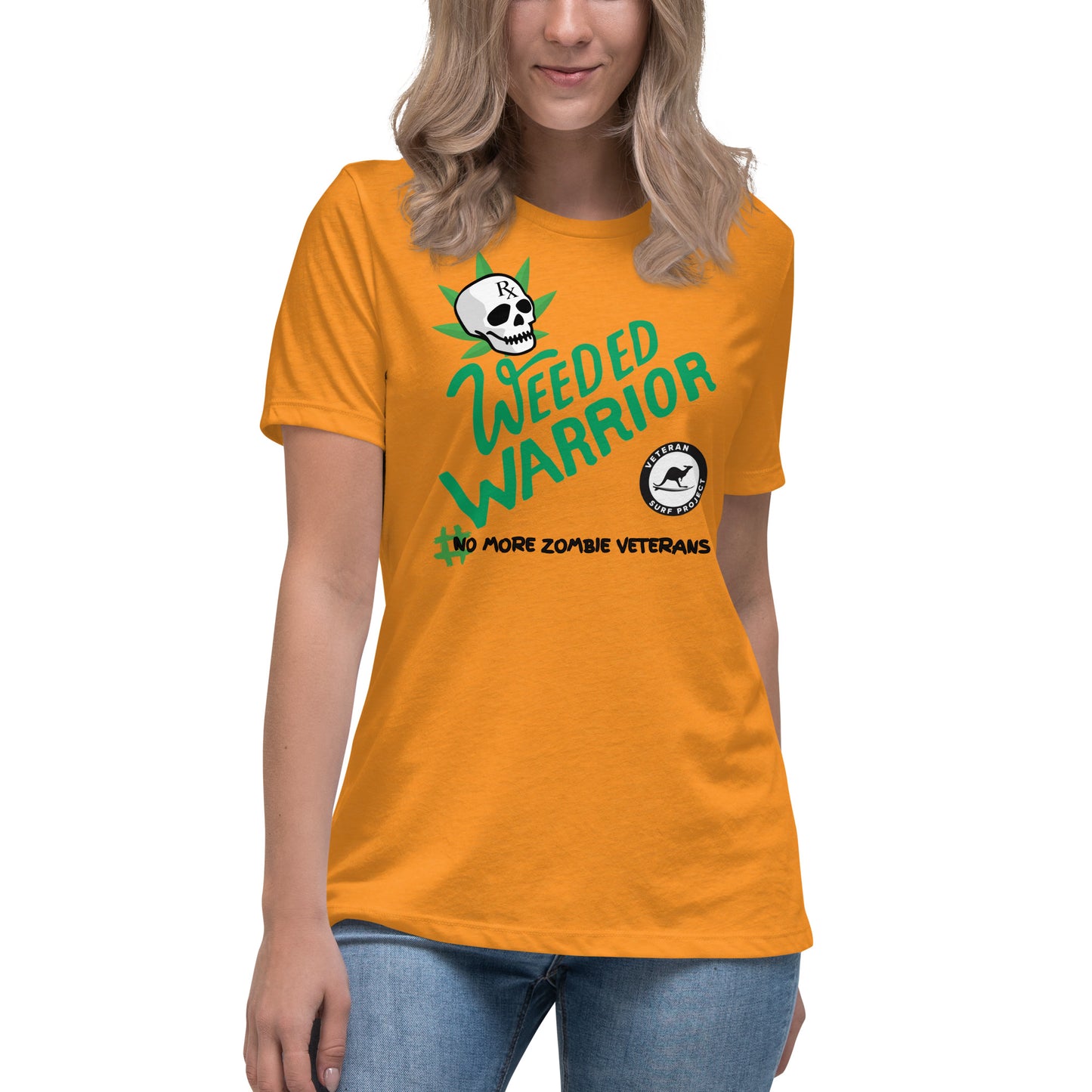 Women's Relaxed Weeded Warrior T-Shirt