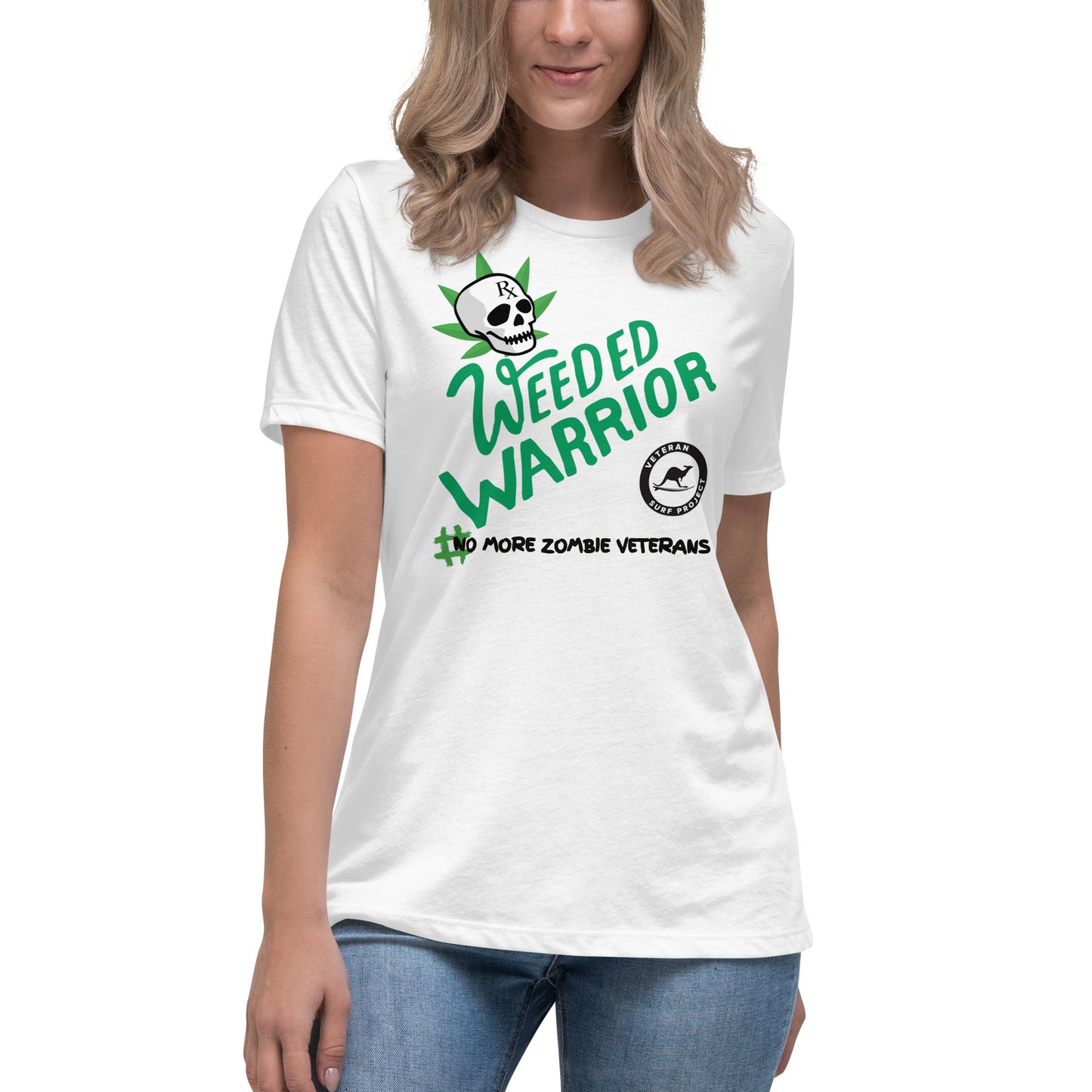 Women's Relaxed Weeded Warrior T-Shirt