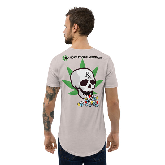 Men's Curved Hem Weeded Warrior T-Shirt