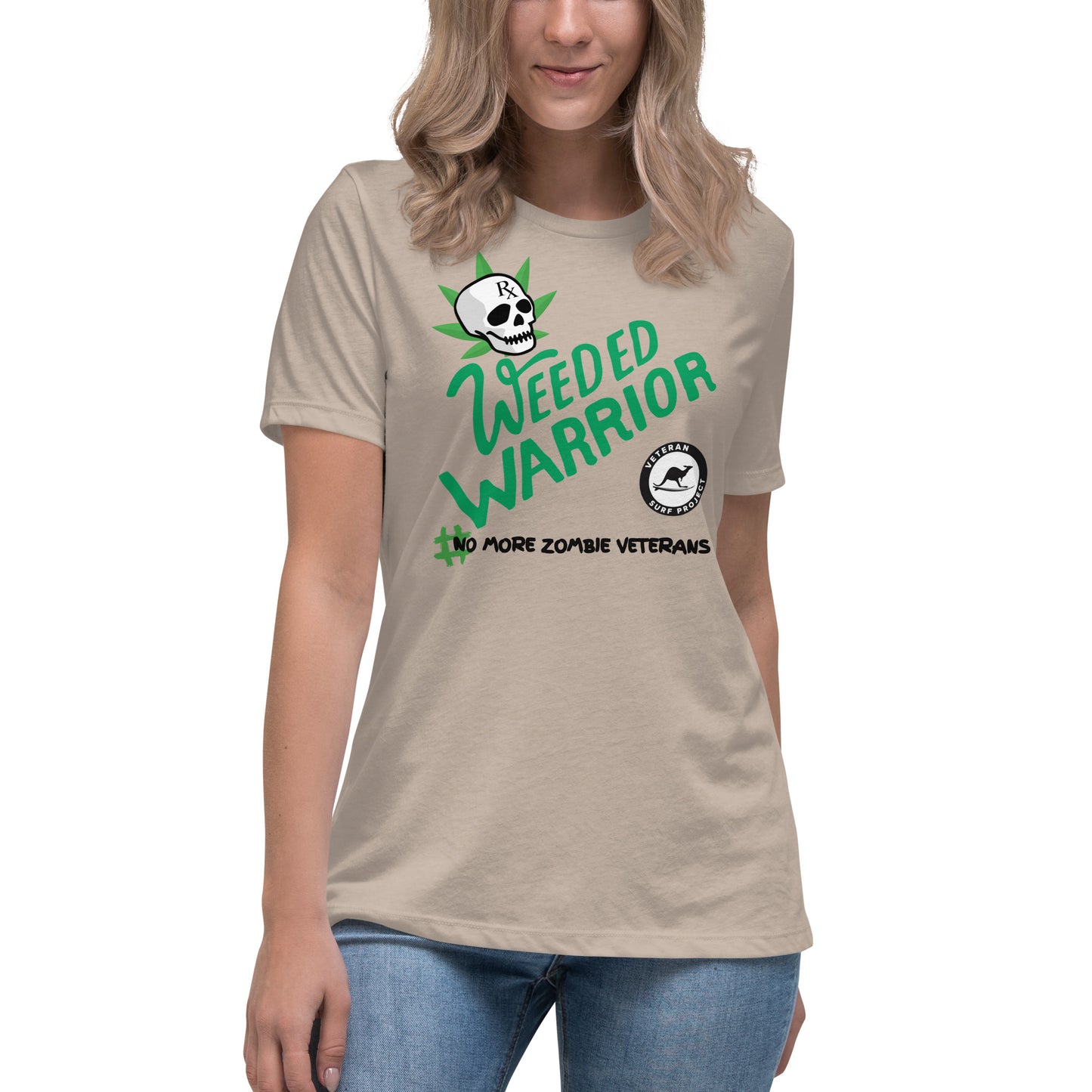 Women's Relaxed Weeded Warrior T-Shirt
